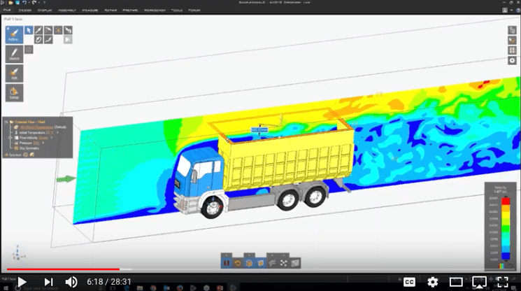 Ansys AIM multi-physics tool provides a high level of control and the ability to create your own meshes. With AIM’s combined physics workflows your team could easily evaluate how fluids and structures interact. 