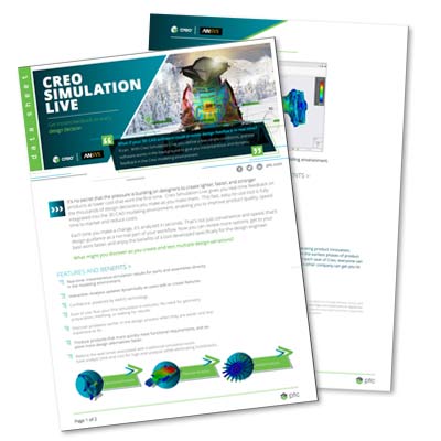 Creo Simulation Live Data Sheet | EAC Product Development Solutions