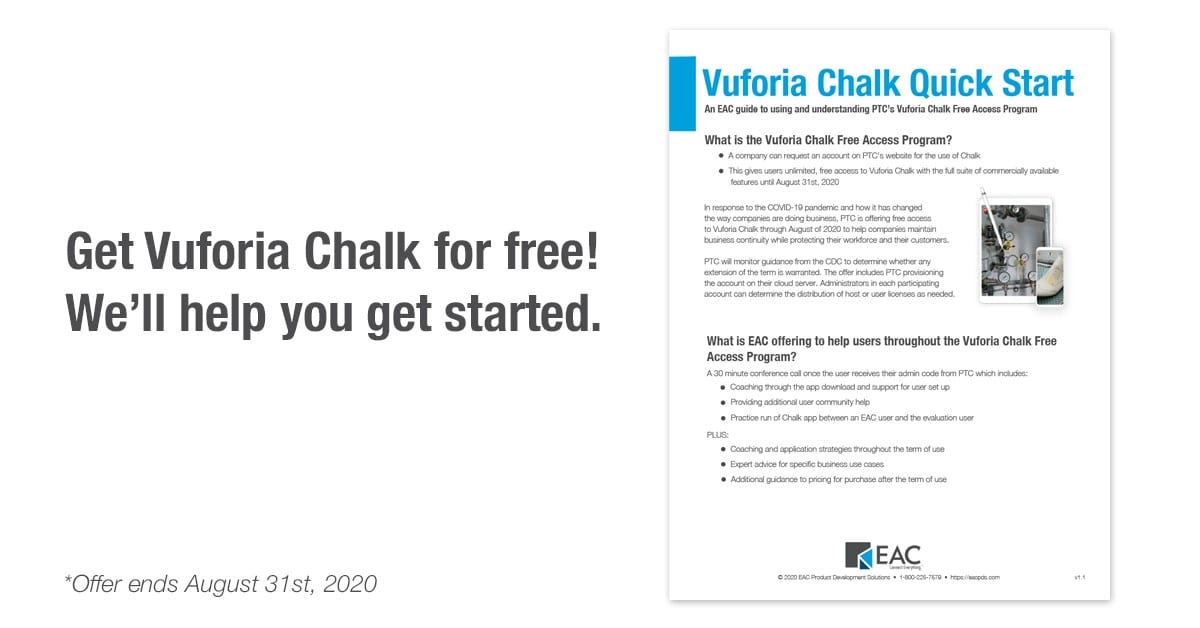 Get Vuforia Chalk for free